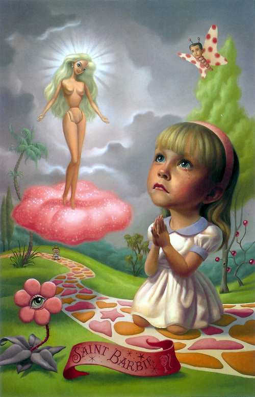 barbie art by Mark Ryden